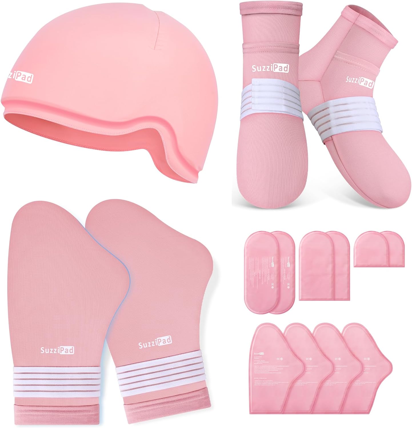 SuzziPad Chemo Care Package, Chemo Gloves and Socks for Neuropathy, Co