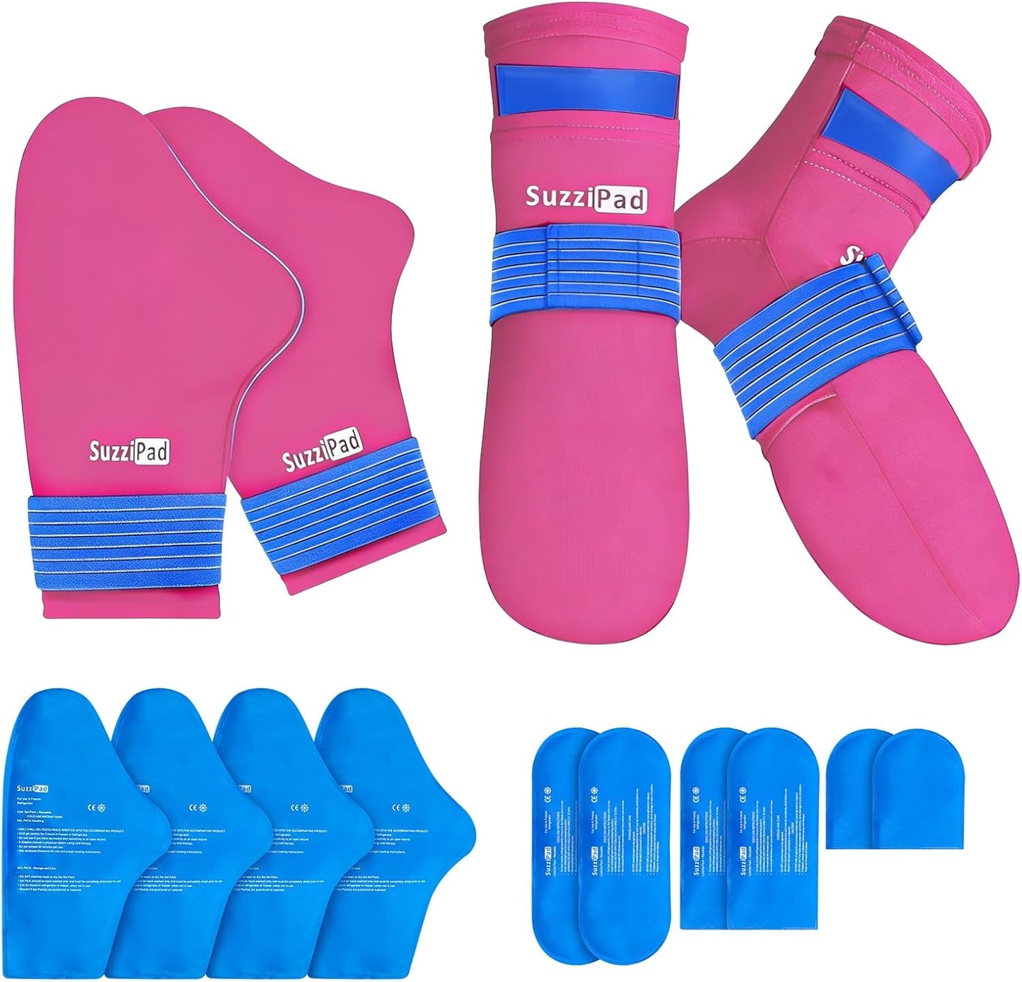 SuzziPad Chemo Care Package, Chemo Gloves and Socks for Neuropathy
