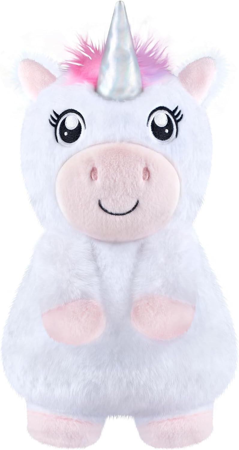 7.8" x 10.6", 1.2 lb Capybara Microwavable Heating Pad for Belly, Neck & Shoulders, Removable Plush Cover, Unscented Natural Fill, Adorable Surprise Present