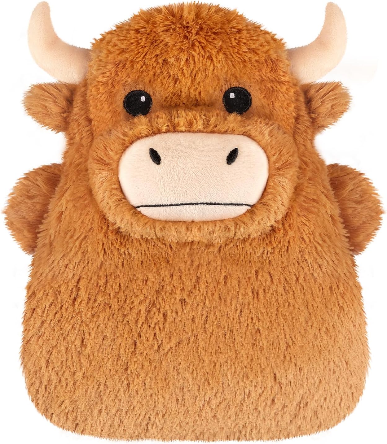 7.8" x 10.6", 1.2 lb Capybara Microwavable Heating Pad for Belly, Neck & Shoulders, Removable Plush Cover, Unscented Natural Fill, Adorable Surprise Present