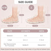 SUZZIPAD Microwavable Foot Booties for Achilles Tendinitis, Feet Warmers for Aching Feet Relief
