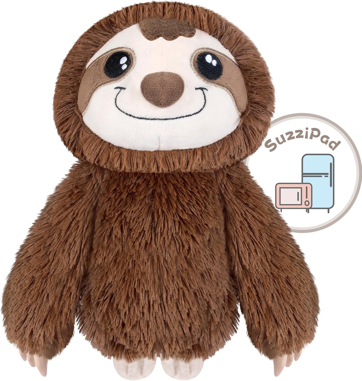 Microwavable Sloth Stuffed Animal,  Heating Pads for Cramps & Anxiety Stress Relief, Sloth Gifts for Women, Teens