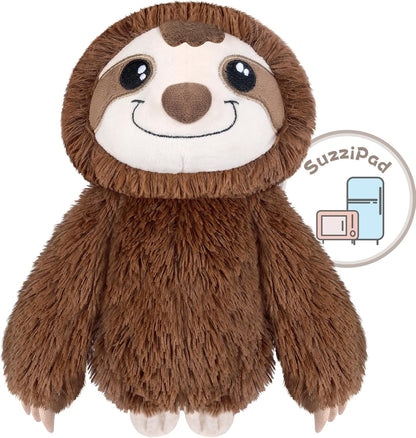 Microwavable Sloth Stuffed Animal,  Heating Pads for Cramps & Anxiety Stress Relief, Sloth Gifts for Women, Teens