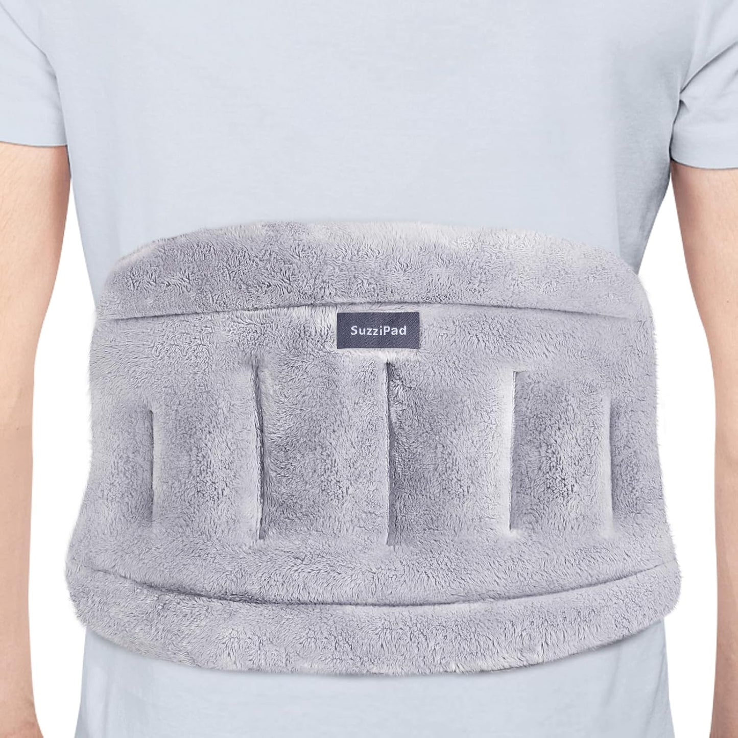 SuzziPad Microwavable Heating Pad for Back Pain Relief and Cramps