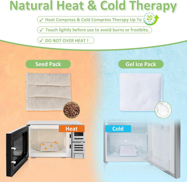 SuzziPad Baby Belly Band for Heat and Cold Compress