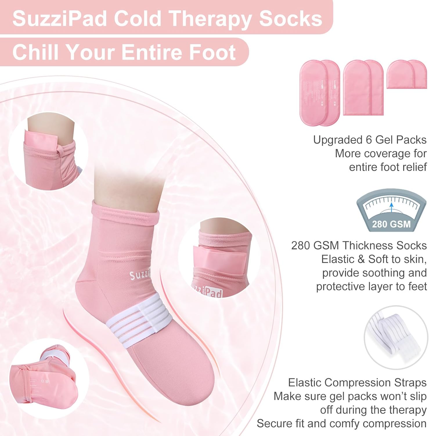 SuzziPad Chemo Care Package for Women & Men