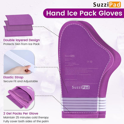 SuzziPad Chemo Care Package, Chemo Gloves and Socks for Neuropathy, Cold Caps for Chemotherapy