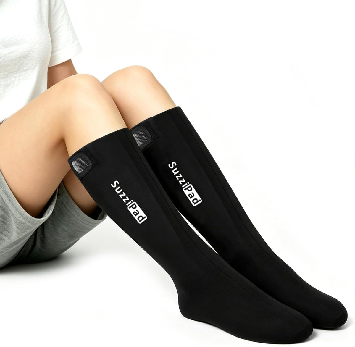 SuzziPad Extended-Length Cold Therapy Socks for Chemo & Foot Discomfort