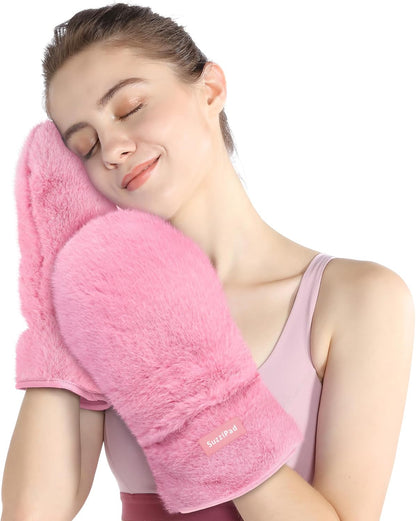 SuzziPad Microwavable Heating Gloves for Hands Soothing & Warming