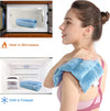 SuzziPad Microwave Heating Pad, 8 x 12” Reusable Moist Heating Pads for Cramps, Joint Pain Relief, Arthritis, Sore Muscle, Heat Pad for Shoulder, Knee, Abdominal and Back (Blue)