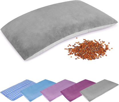 Products SuzziPad Heating Pad Microwavable for Pain Relief with Washable Cover, 7 x12" Reusable Heat Pad for Shoulder, Belly, Elbow, Knee, Moist Heat Pack for Cramps, Arthritis, Joint Pain, Sore Muscle