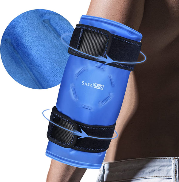 SUZZIPAD Elbow Ice Pack for Tendonitis and Tennis Elbow