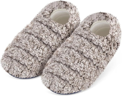 SUZZIPAD Microwavable Slippers and Foot Warmer for Bed, Microwave Heated Slippers for Women & Man