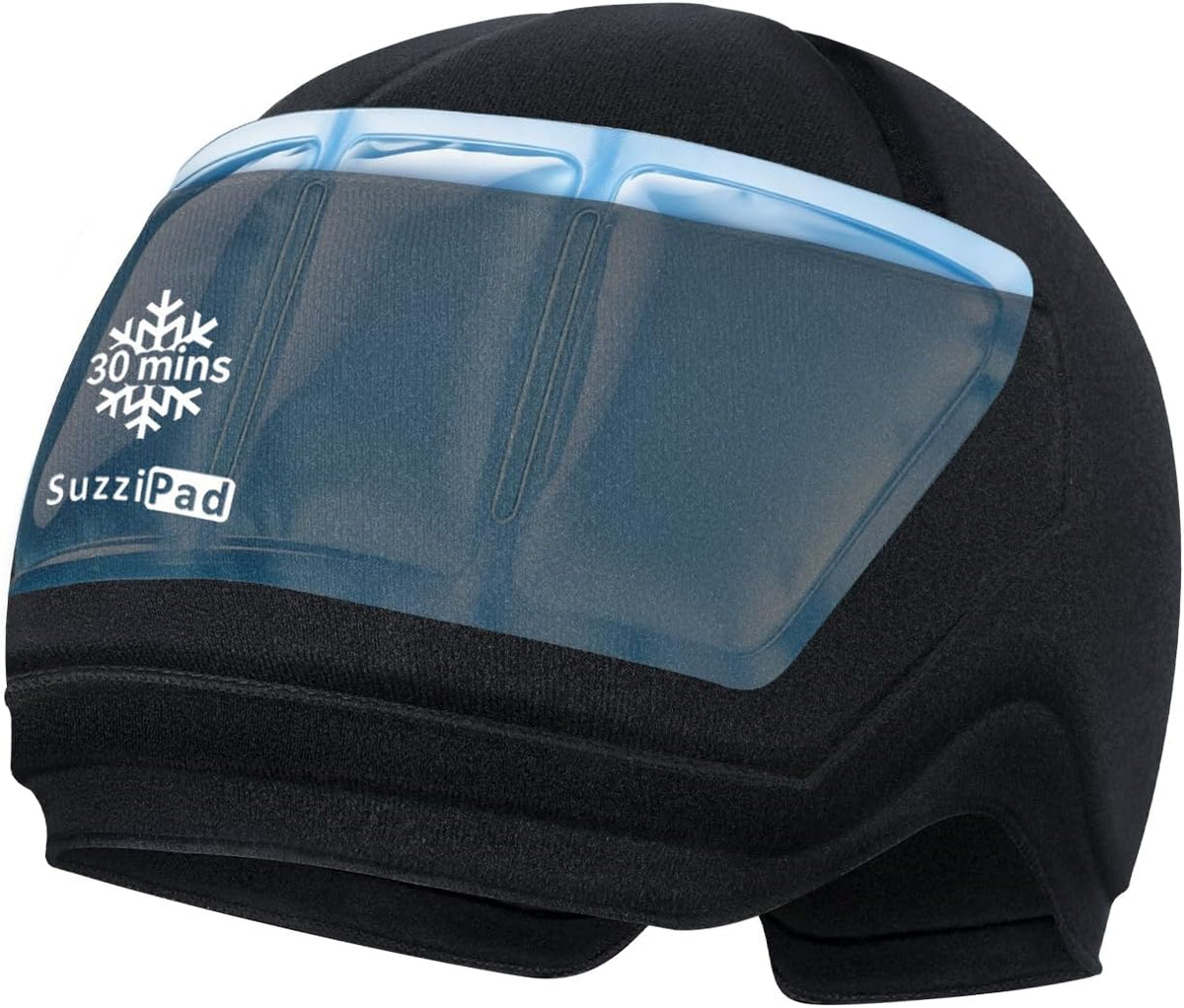 SuzziPad 30-Minute Detachable Cold Therapy Cap for Chemo & Migraine Relief