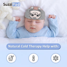 SuzziPad Baby Belly Band for Heat and Cold Compress, Child Heated Tummy Wrap