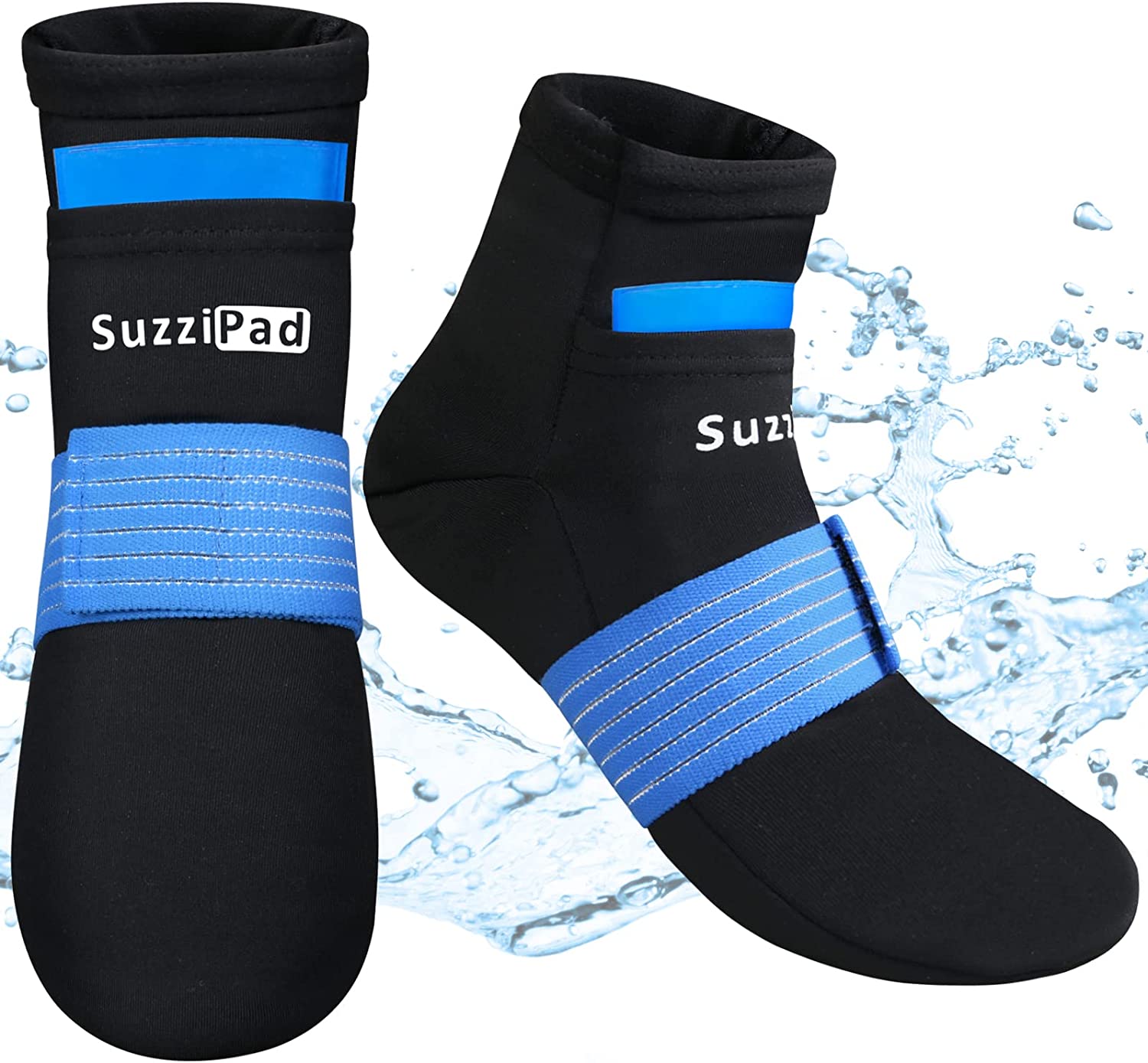 SuzziPad Cold Therapy Socks & Hand Ice Pack Cold Gloves for Chemothera