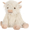 SuzziPad Highland Cow Stuffed Animal, Microwave Stuffed Animal Plushies, Unscented