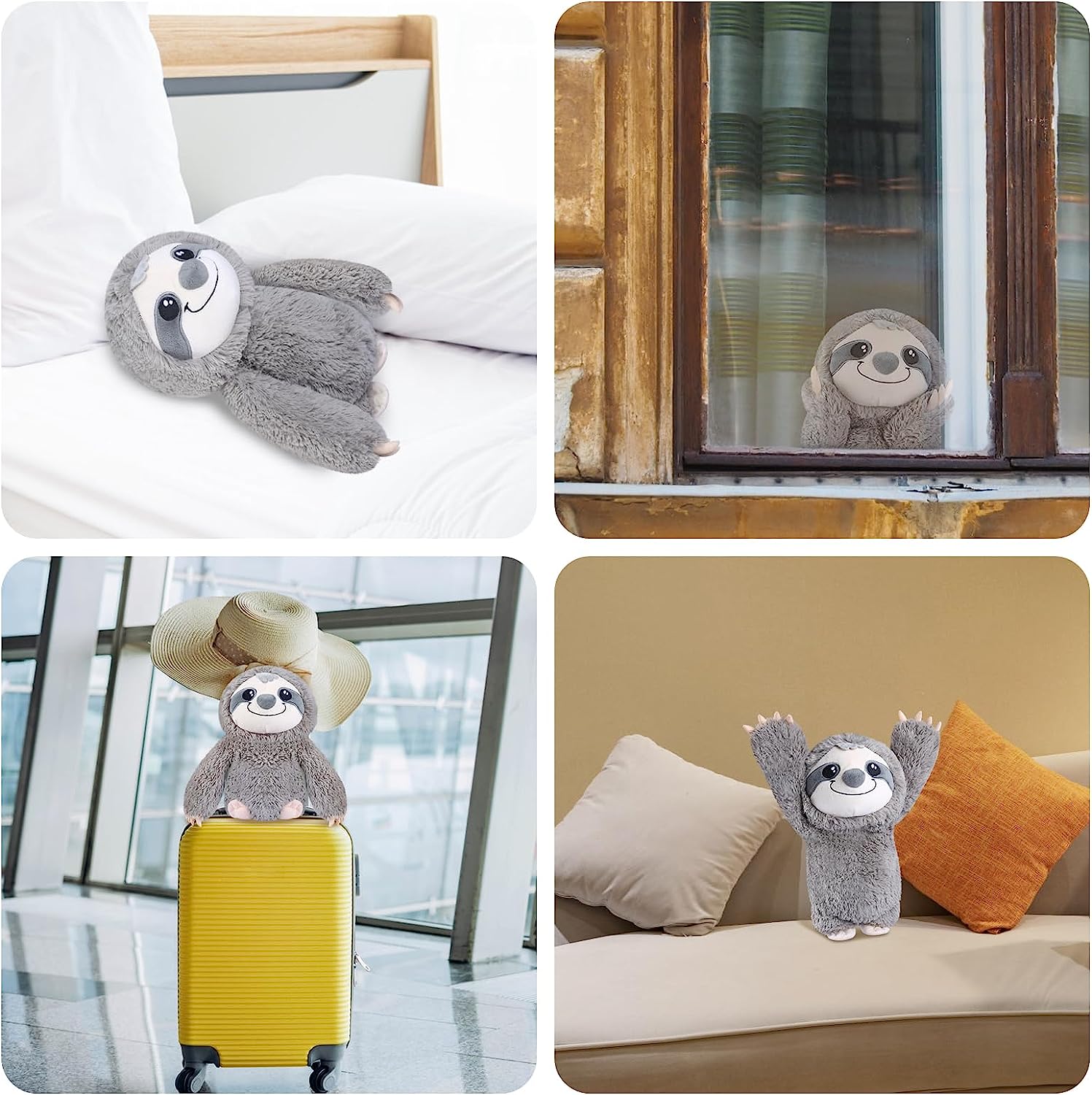  SuzziPals Microwavable Stuffed Animals Fox Plushies