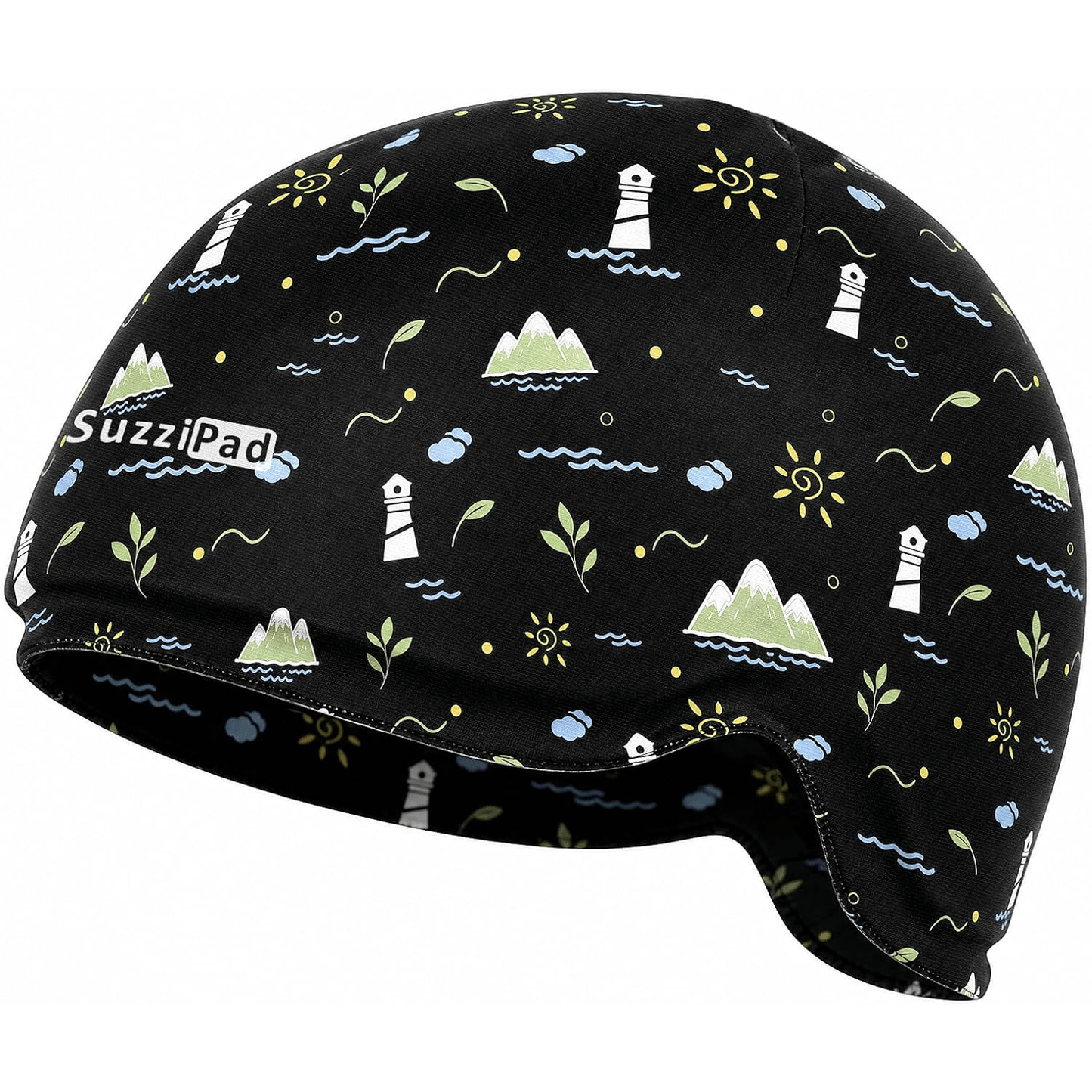 SuzziPad Cooling Cap for Chemo & Migraine, Reusable Soft Solid Gel for 360° Cold Therapy, Chemo Must Have