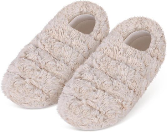 Suzzipad Microwavable Slippers and Foot Warmer for Bed, Microwave Heated Slippers for Women & Man