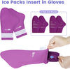 SuzziPad Replacement Ice Gel Packs for Cold Therapy Gloves and Socks(10-Piece Set)