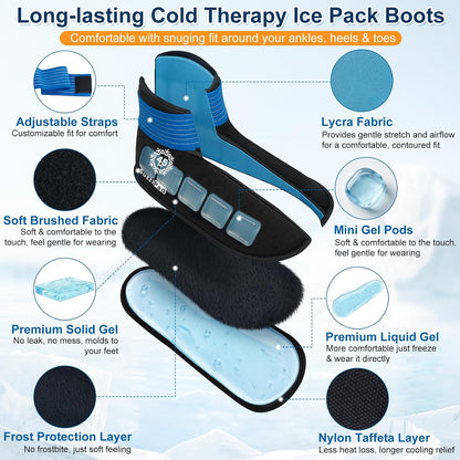 SuzziPad 45mins Cold Therapy Gloves & Boots for Chemotherapy Must Haves