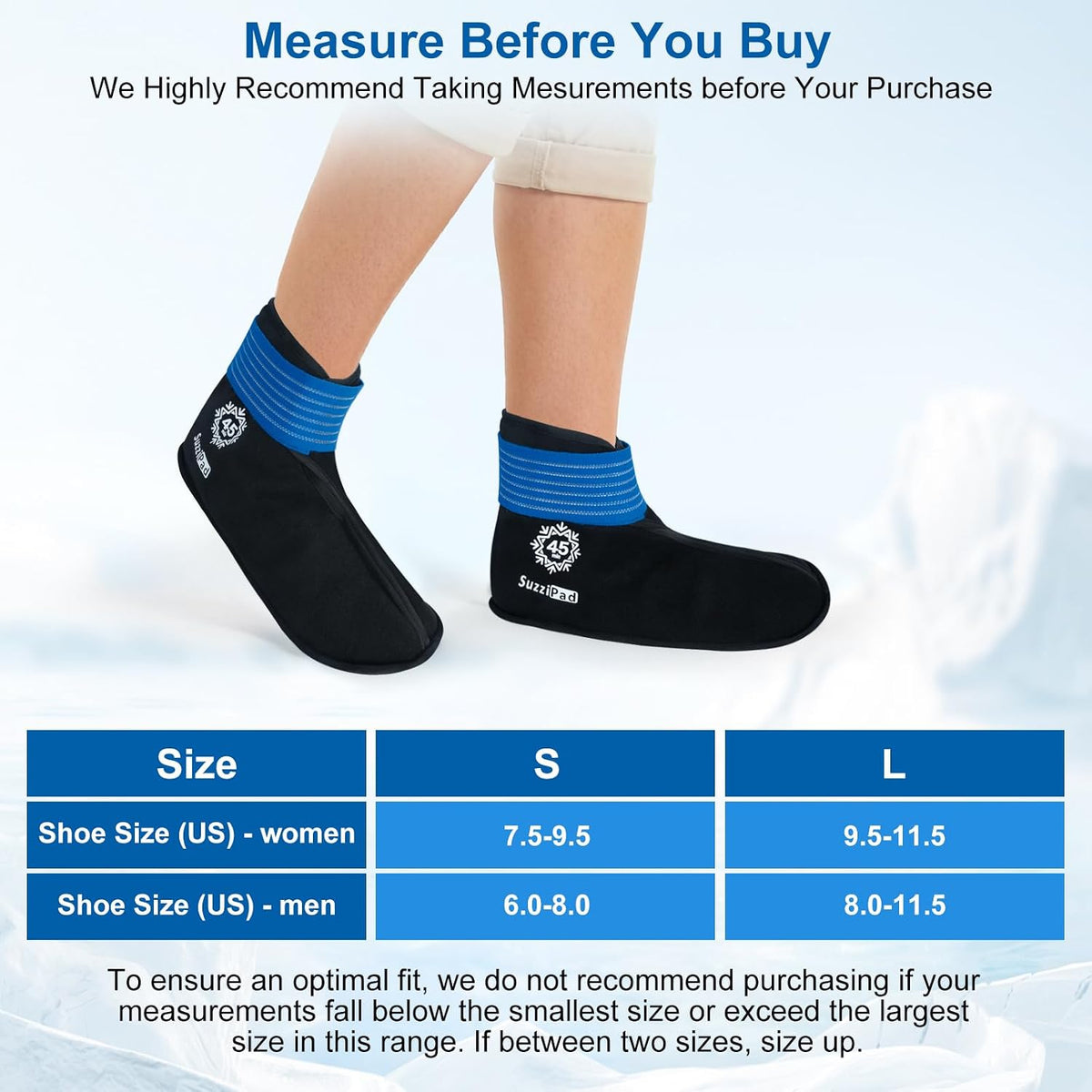 SuzziPad 45mins Cold Therapy Gloves & Boots for Chemotherapy Must Haves