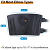 SuzziPad Elbow Ice Pack for Injuries with Double-Sided Fabric Cover