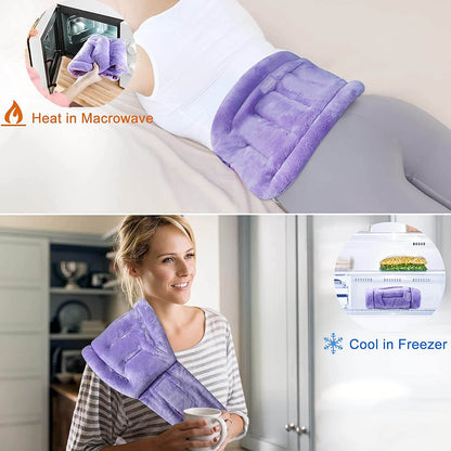 SuzziPad Microwave Heating Pad for Back Pain Relief