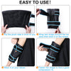 SuzziPad Elbow Ice Pack for Injuries with Double-Sided Fabric Cover