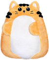 SuzziPad Cute Microwave Heating Pads for Cramps & Period Pain Relief, Weighted Stuffed Animals for Anxiety & Cuddle; Stress Relief Gifts for Women & Girls; Moist Heat Pack with Washable Cover, Cat